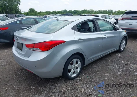 2012 Hyundai Elantra Gls/Limited из США, поврежденный, VIN 5NPDH4AE0CH062002